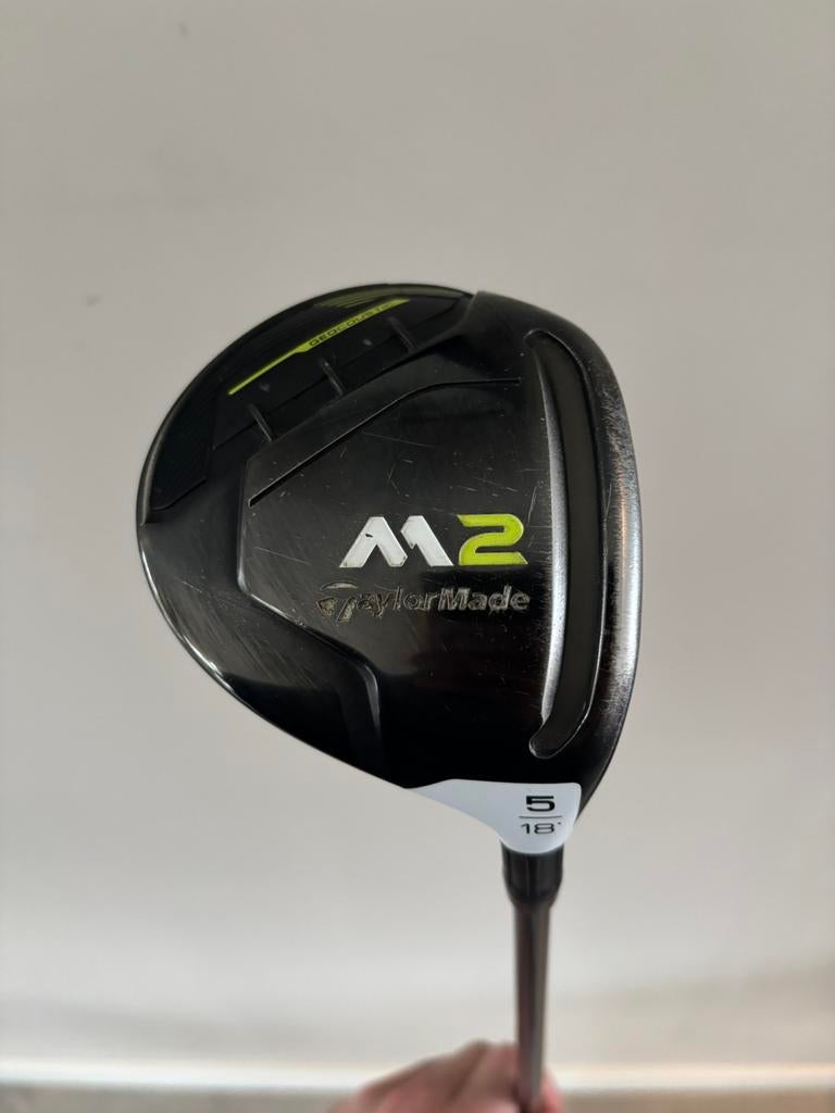 Taylormade M2 Houten 5 | 18* Loft | A Flex | Nette Staat, Taylormade, Taylormade, Zo goed als nieuw, Club