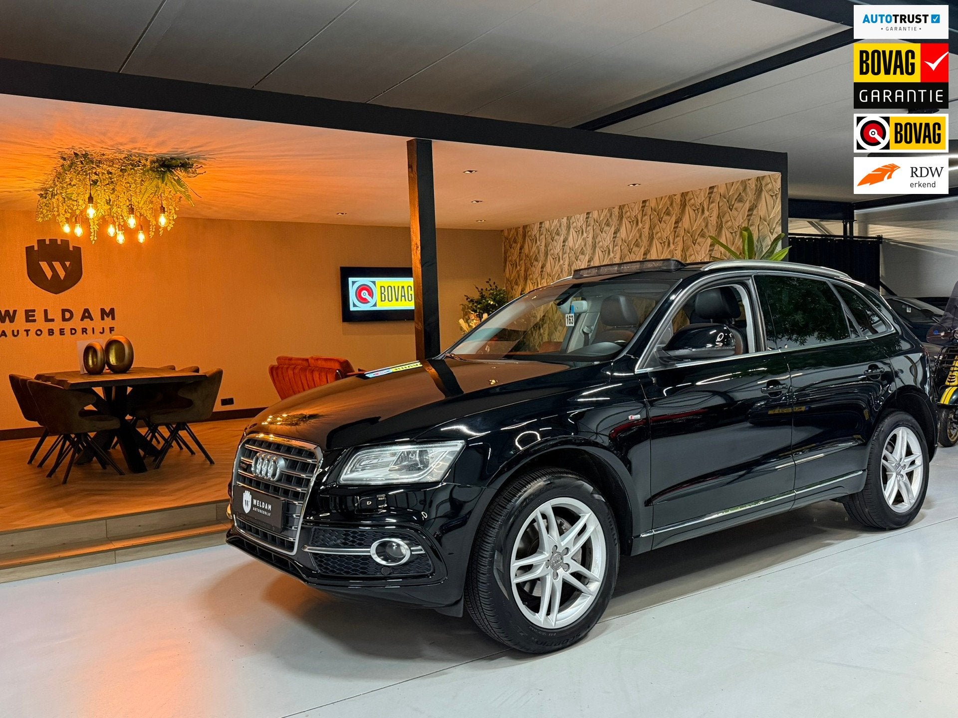 Audi Q5 2.0 TFSI quattro Pro Line Plus|Pano|B&O|Keyless|Came, Auto's, Automaat, 1935 kg, Gebruikt, 4 cilinders