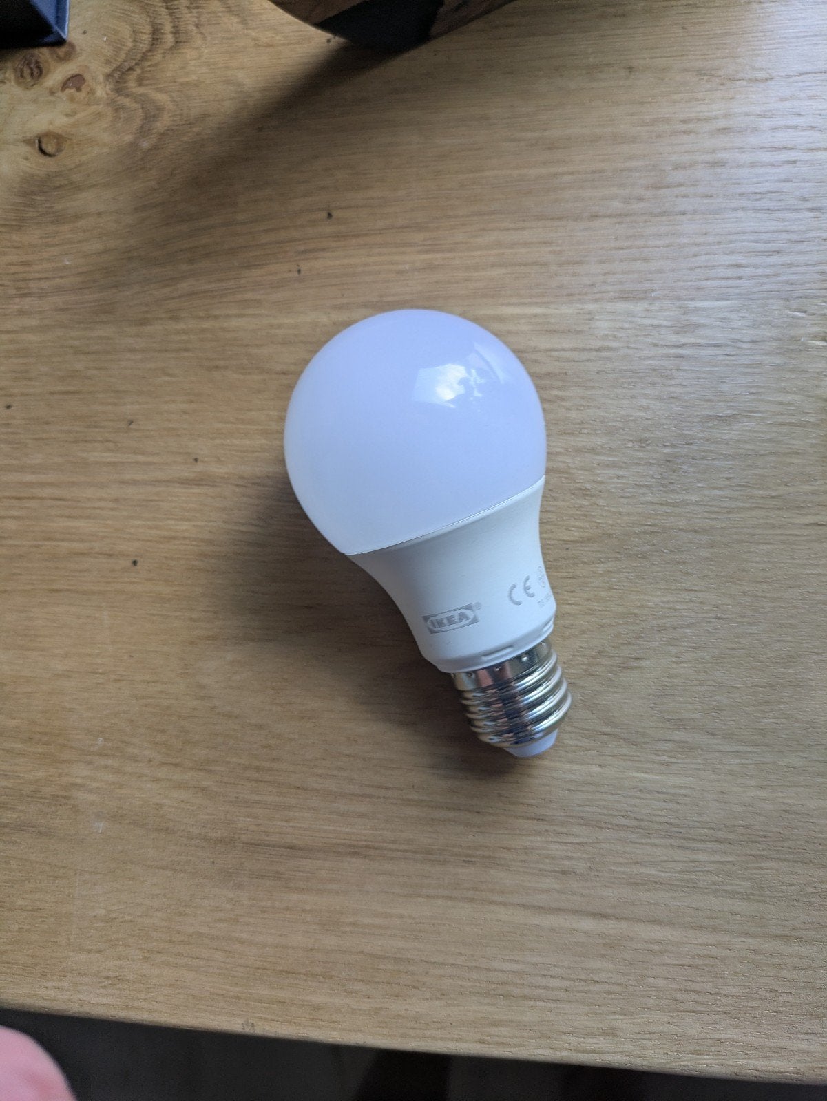 IKEA LEDARE LED lamp E27 600lm 2700K, 30 tot 60 watt, Led-lamp, Zo goed als nieuw, IKEA
