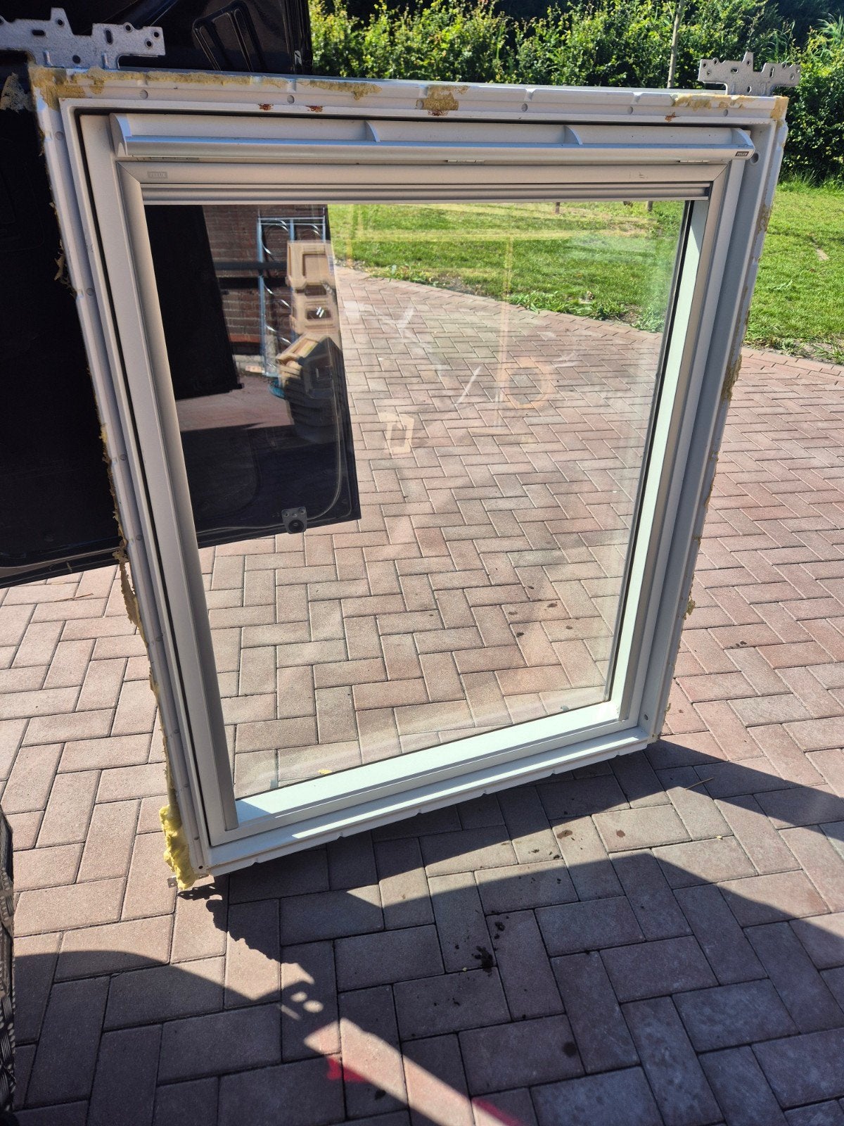 Velux dakraam GGU Sk08 / 114x140 bxh, Ophalen of Verzenden, Minder dan 80 cm, Dakraam, Dubbelglas