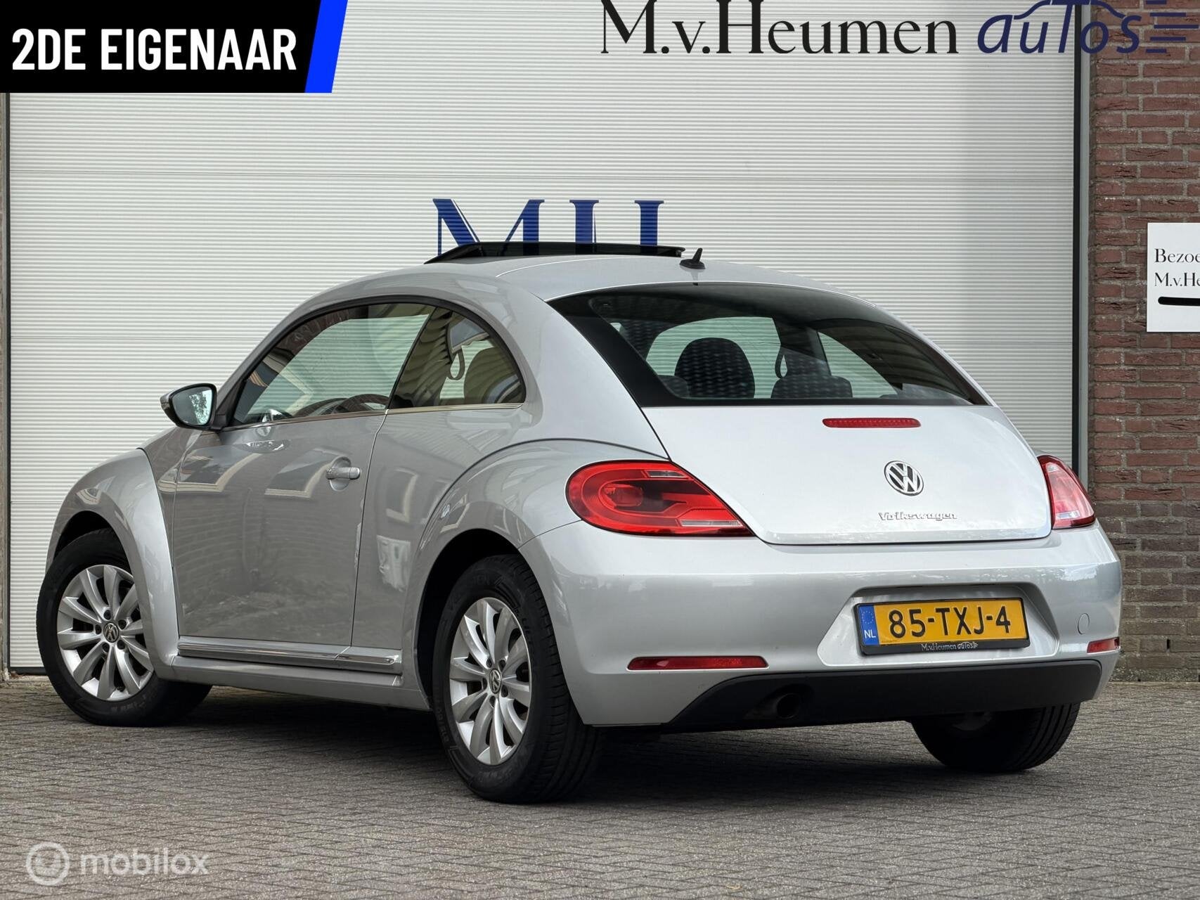 Volkswagen Beetle 1.2 TSI Design ORG NED 2DE EIG Pano Cruise, Auto's, Voorwielaandrijving, Euro 5, Stof, Gebruikt
