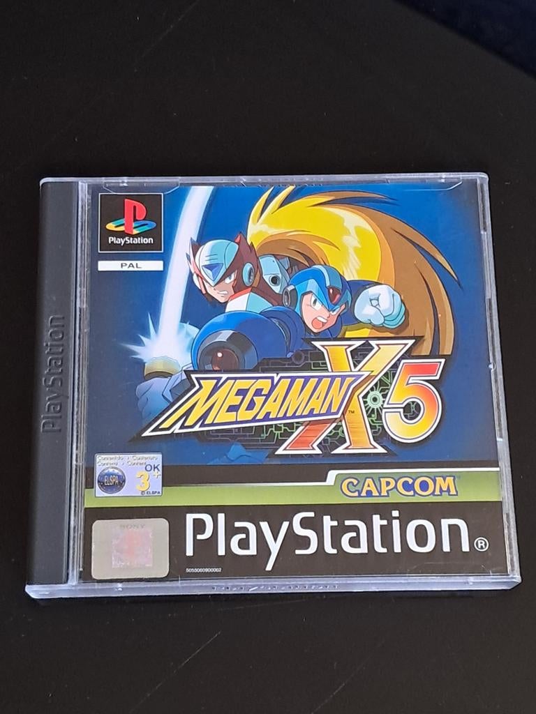 PS1 Megaman X5, Avontuur en Actie, 1 speler, Ophalen of Verzenden, Zo goed als nieuw