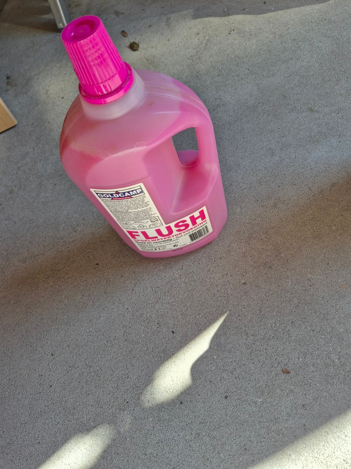 Goldcamp Flush Pink Toiletvloeistof 2L, Ophalen
