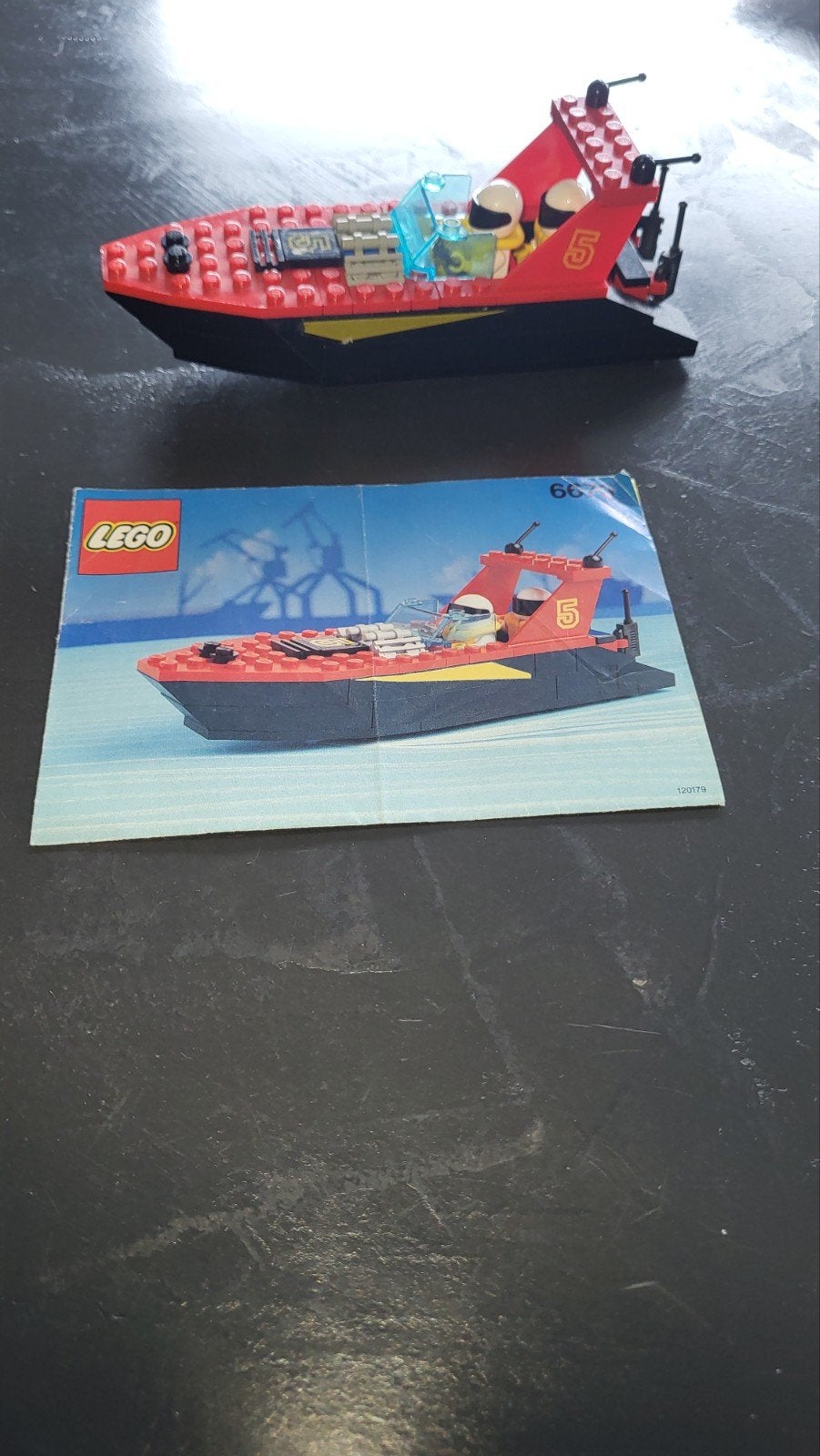Lego Speedboot met instructies - Set 6679, Compleet, Lego, Ophalen of Verzenden, Complete set