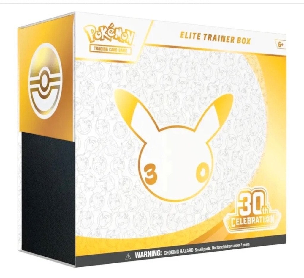 Pokémon Elite trainer box 30th Celebration Elite Trainer Box, Ophalen, Nieuw, Boosterbox
