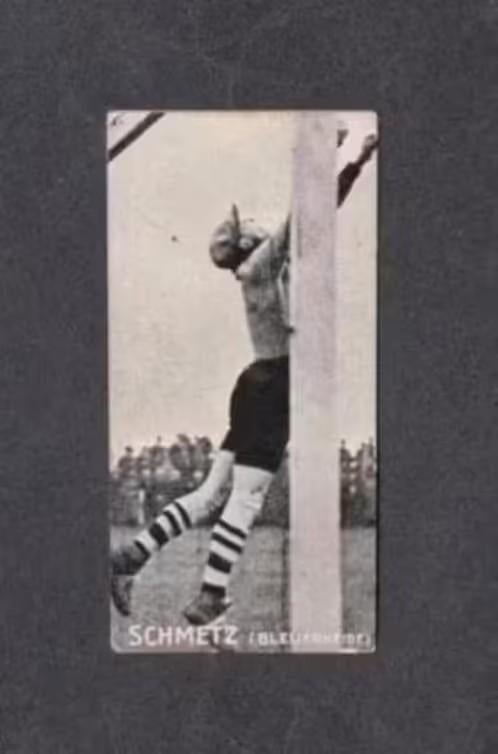 Voetbalplaatje Schmetz Bleijerheide Kerkrade Jaren 20/30., Ophalen of Verzenden, Zo goed als nieuw