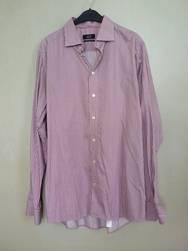 ETON overhemd contemporary fit, als NIEUW, maat 43, Eton, Ophalen of Verzenden, Zo goed als nieuw, Halswijdte 43/44 (XL)