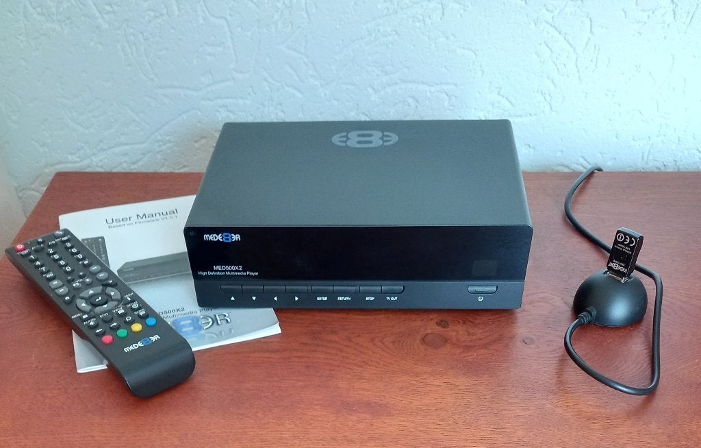 mediaspeler Mede8er MED500X2, Ophalen of Verzenden, Zo goed als nieuw, HDMI, Zonder harde schijf