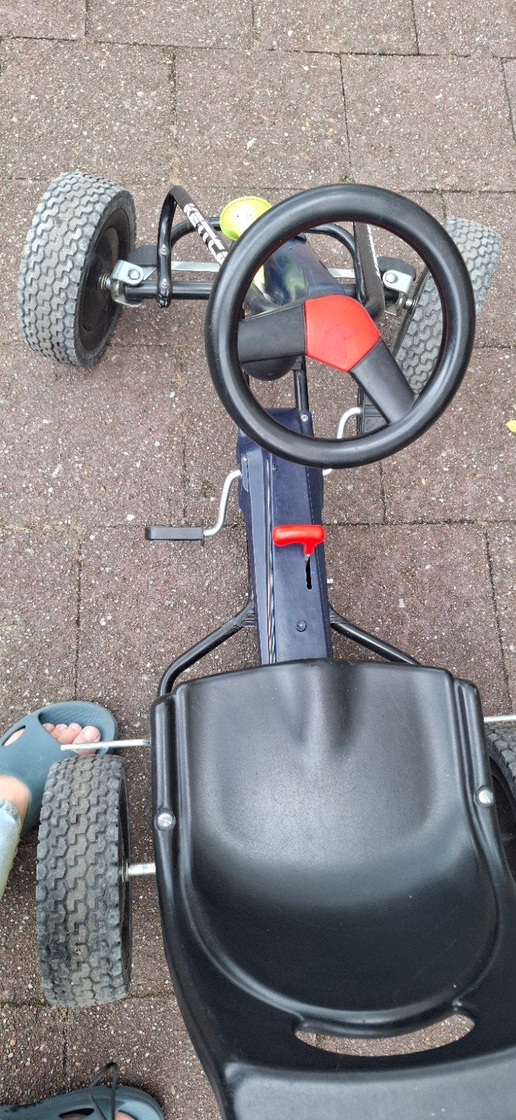Kettler skelter - Trapauto voor kinderen, Ophalen of Verzenden, Gebruikt, Trapvoertuig