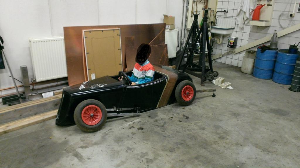 ,34 A Ford hotrod todrod, Ophalen