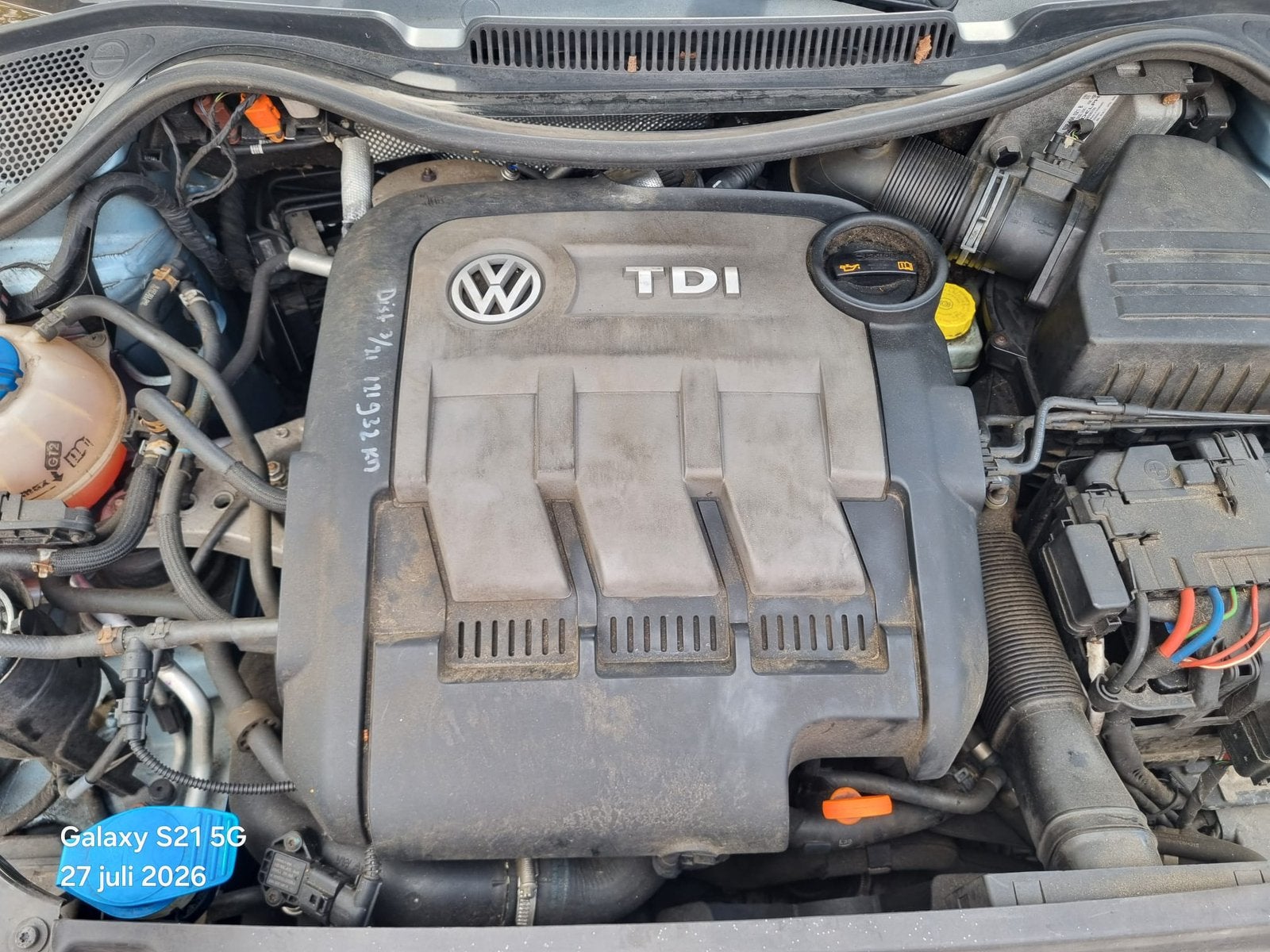 Volkswagen Polo 6R 1.2 TDI Motor Compleet 194.000 km CFWA, Auto-onderdelen, Motor en Toebehoren, Ophalen, Gebruikt, Volkswagen