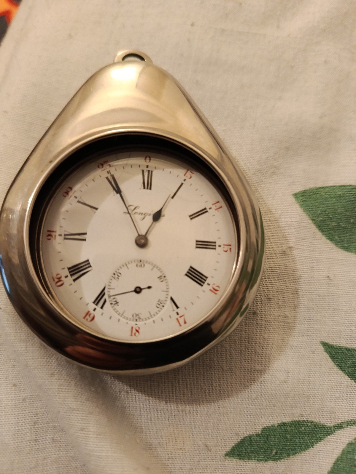 Longines Zakhorloge - Loopt goed, zo goed als nieuw, Overige materialen, Zakhorloge, Ophalen of Verzenden, Longines