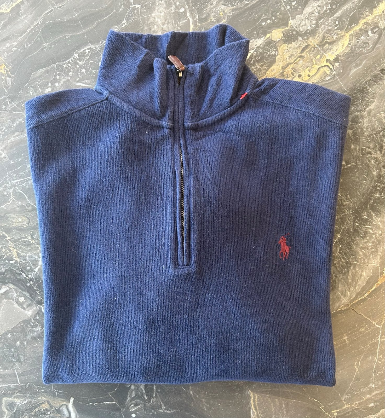 Nieuwe Polo Ralph Lauren 1/4 Zip - Maat M, Ophalen of Verzenden, Zo goed als nieuw, Maat 48/50 (M), Blauw