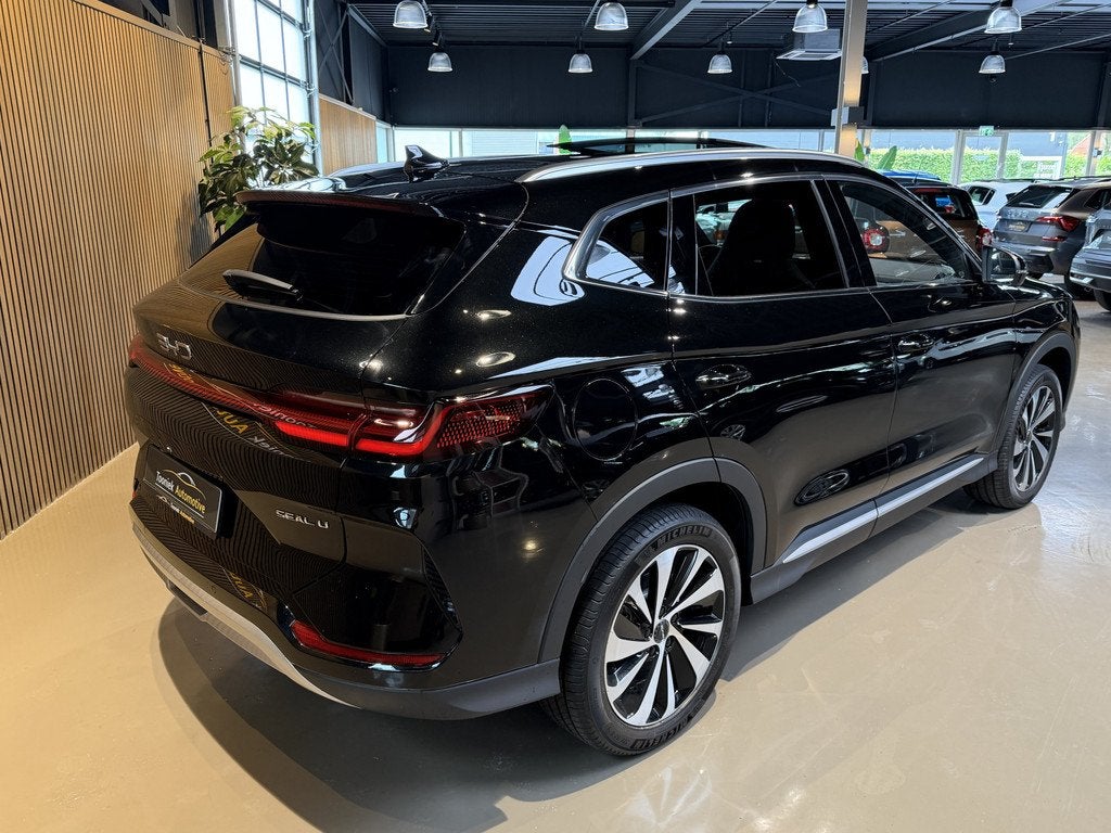 BYD SEAL U Comfort 71.8kwh | APPLE CAR PLAY | PANORAMADAK |, Auto's, BYD, Seal U, Gebruikt, Met garantie (alle), Zwart