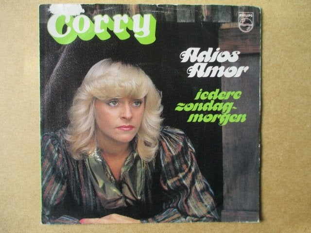 s0338 corry konings - adios amor, Ophalen, Gebruikt, 7 inch, Overige genres