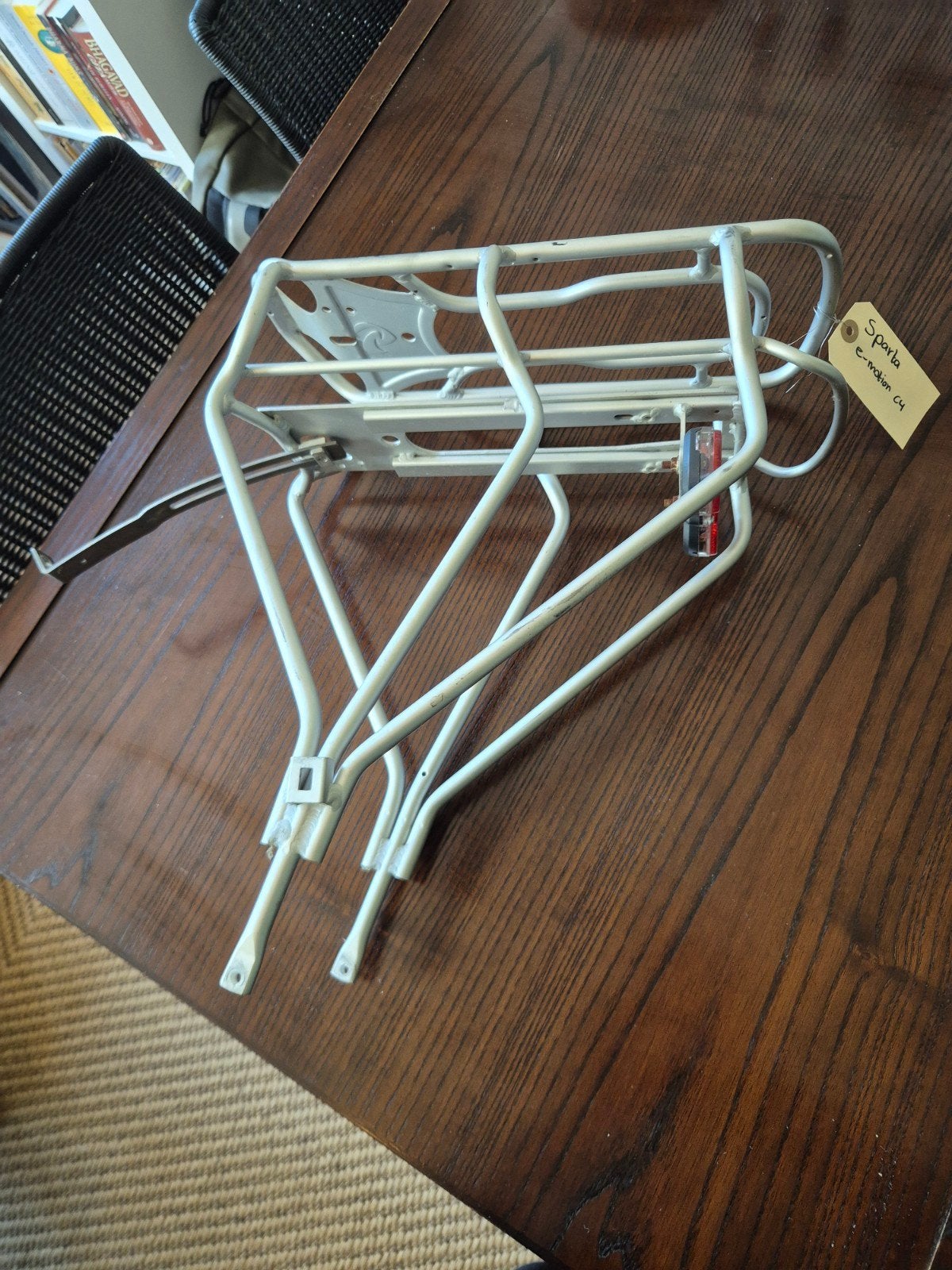 Bagagedrager Sparta e-motion C4 (zilver), Fietsen en Brommers, Ophalen, Gebruikt