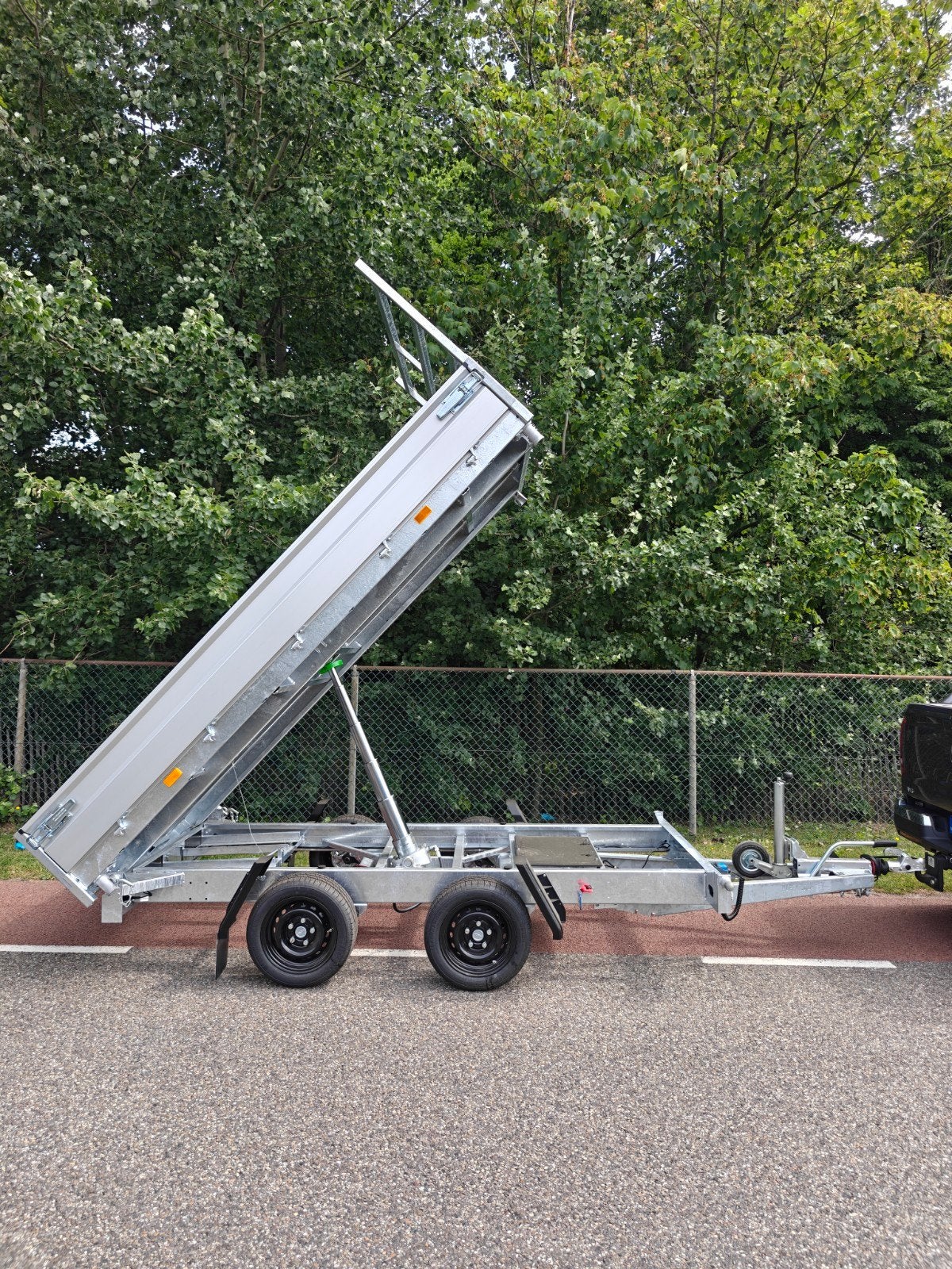 DEMO Hapert kipper aanhanger 2700KG, Ophalen of Verzenden, Zo goed als nieuw