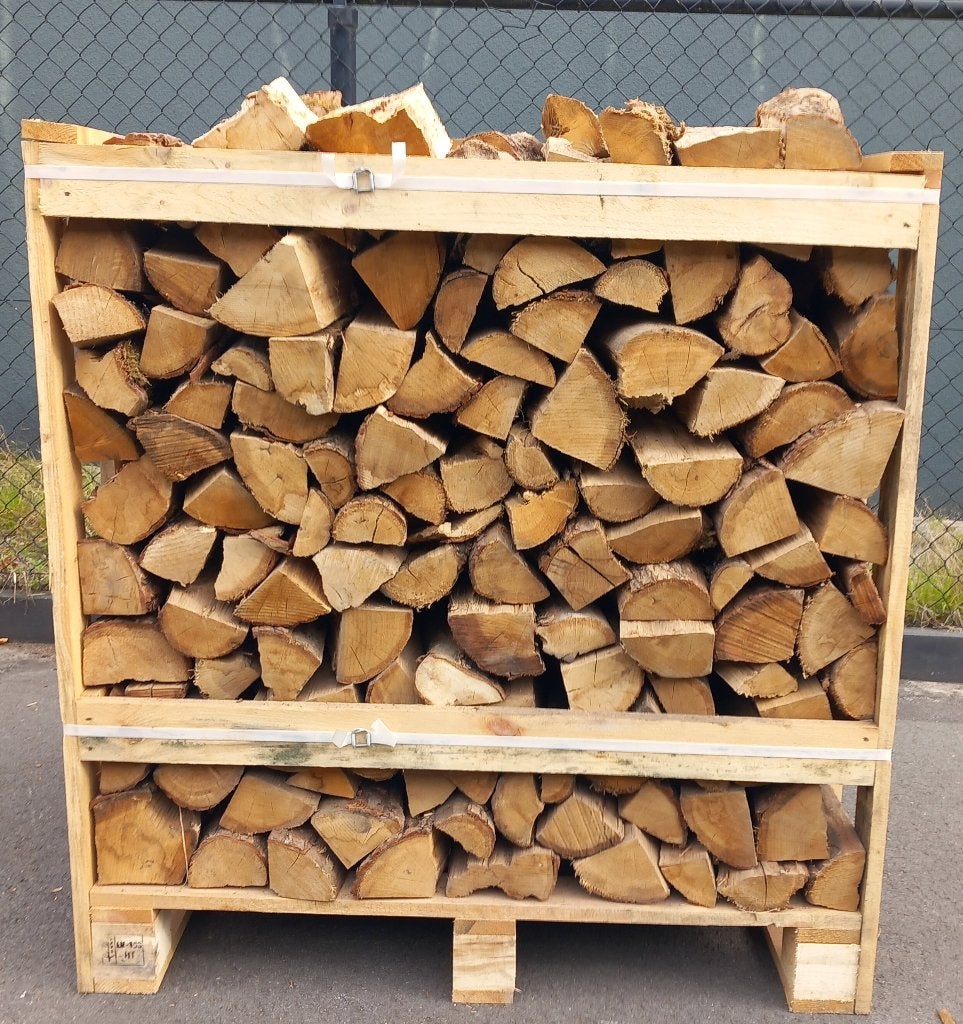 ovengedroogd EIKEN openhaardhout in pallet/bigbag/netzak/los, 6 m³ of meer, Ophalen of Verzenden, Eikenhout, Blokken