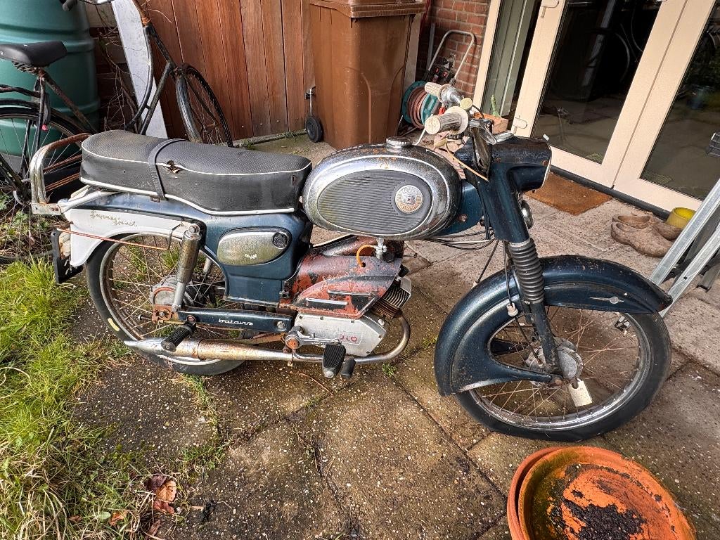 Batavus Super Sport, Fietsen en Brommers, Brommers | Oldtimers, Ophalen, Maximaal 45 km/u, Batavus