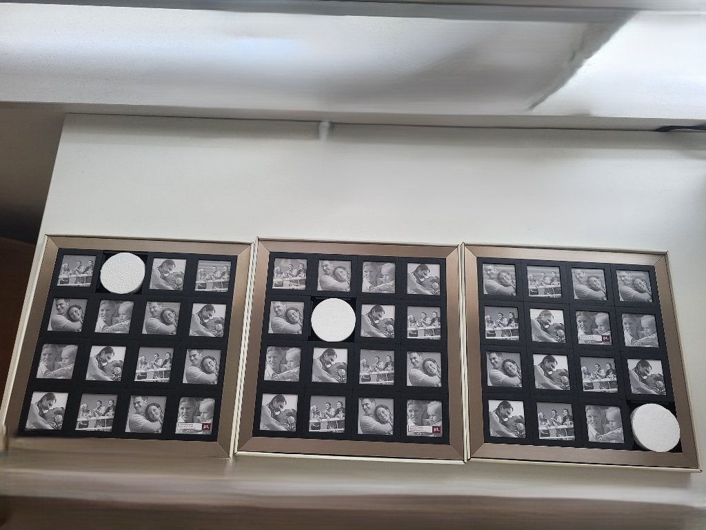 # Presentime (pt,) Photoframe Puzzles  (5x5), Audio, Tv en Foto, Fotografie | Fotolijsten, Ophalen, Zilver, Metaal, Nieuw