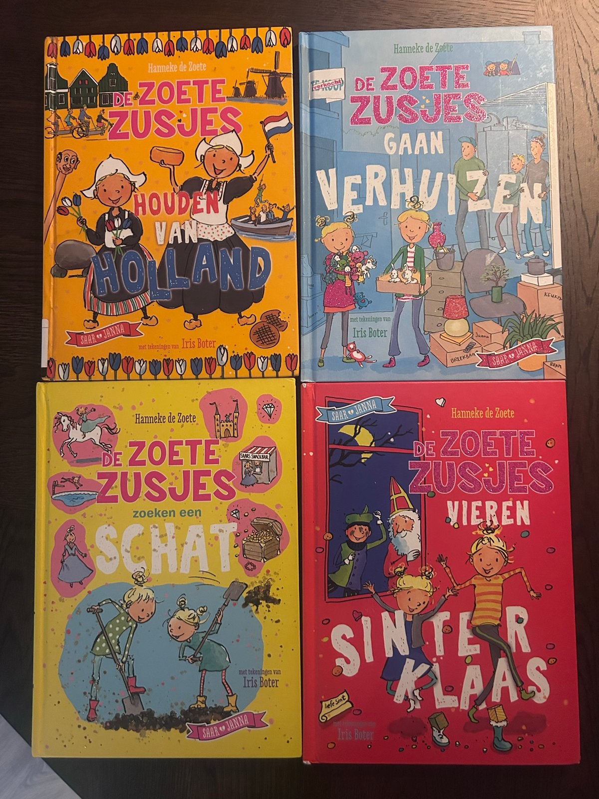De Zoete Zusjes boeken - 4-delige set, Ophalen, Gelezen, Fictie algemeen