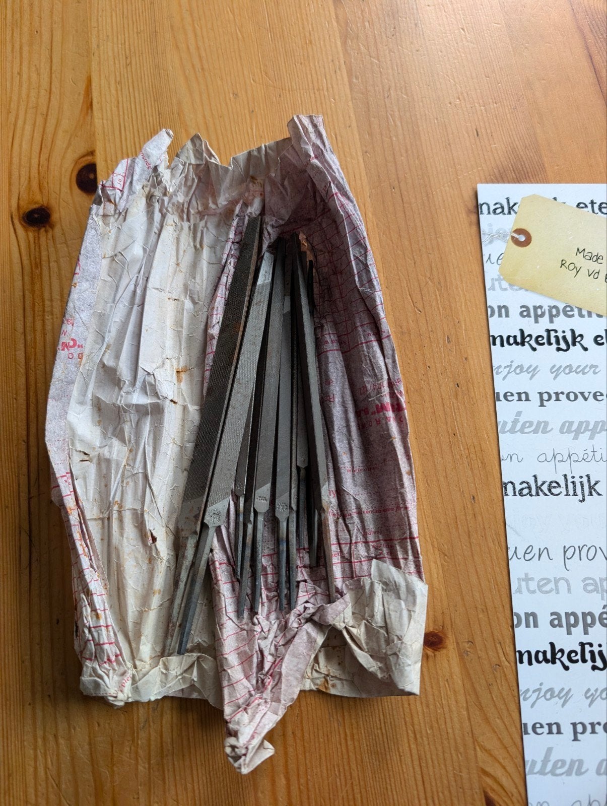 zaag vijlen ongebruikt nicelson, Ophalen of Verzenden, Nieuw