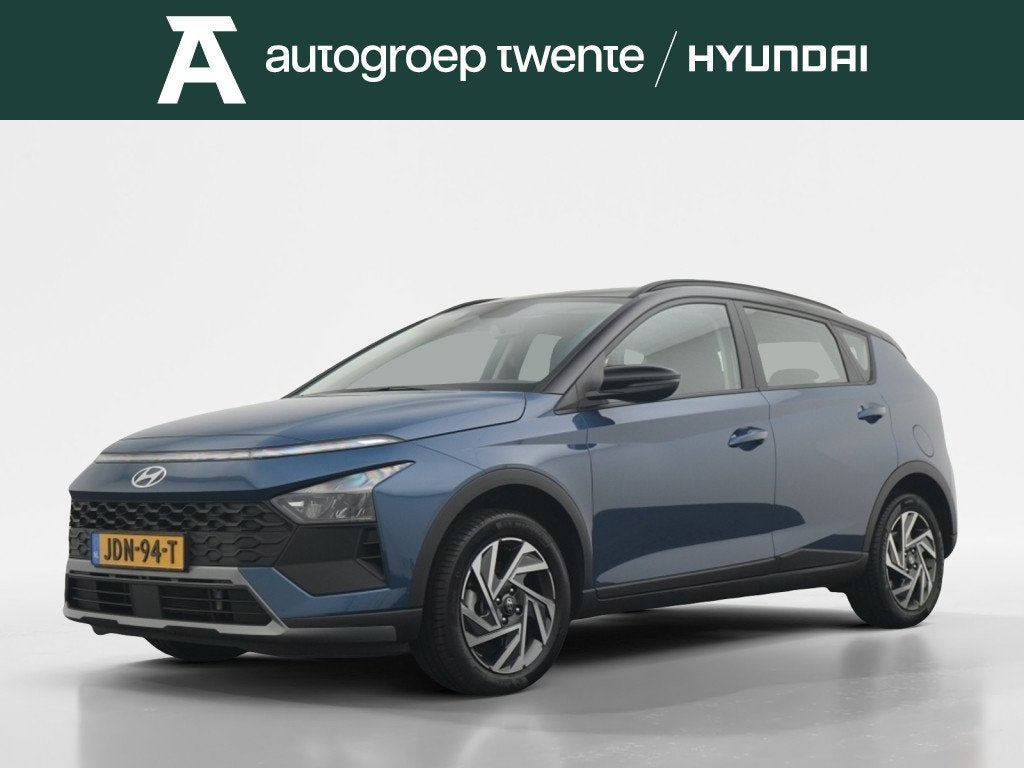 Hyundai Bayon 1.0 T-GDI Comfort | Automaat | Navigatie | Cru, 12 maanden, Gebruikt, Blauw, Origineel Nederlands
