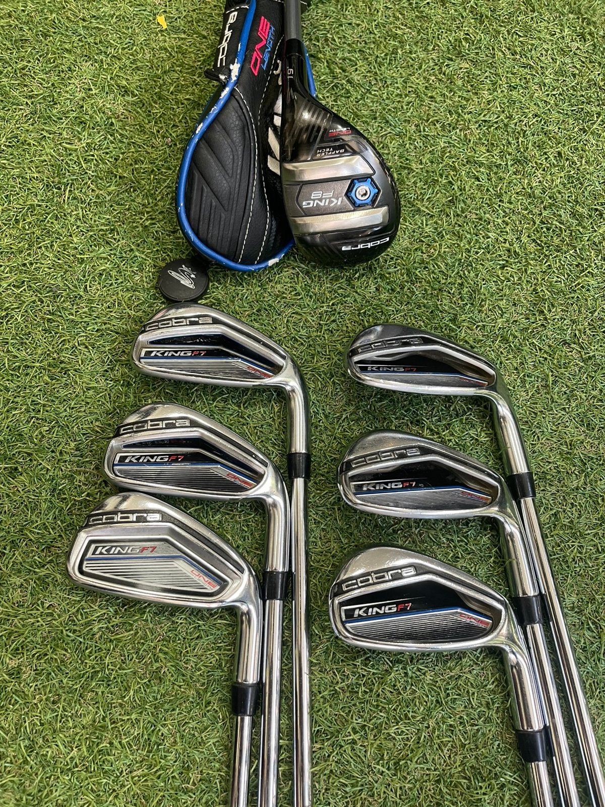 King Cobra F7 one lenght golfset + F8 hybride, Overige merken, Gebruikt, -, -