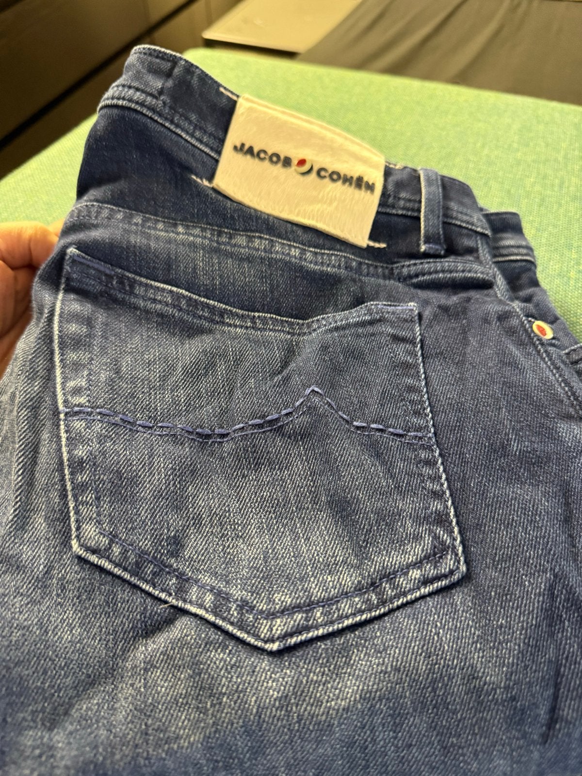 Jacob Cohën Jeans W34 - Zo goed als nieuw, Kleding | Heren, Spijkerbroeken en Jeans, Ophalen of Verzenden, Zo goed als nieuw, Blauw