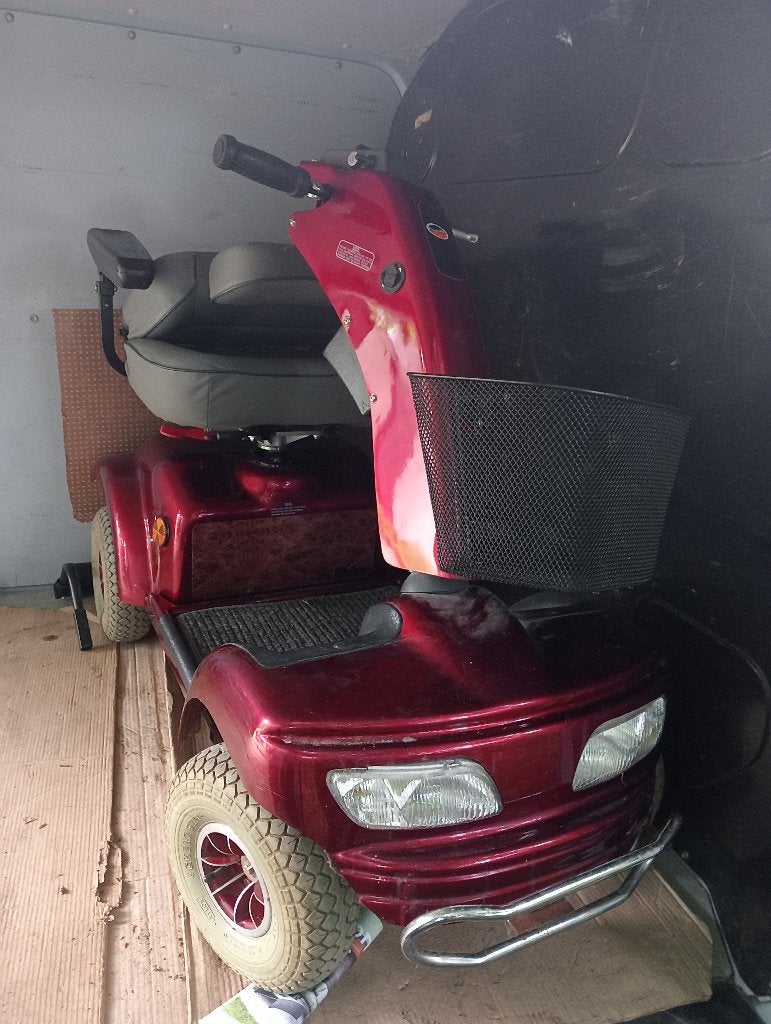 Practi Comfort scootmobil, Ophalen, Zo goed als nieuw, 46 km of meer, 16 km/u of meer
