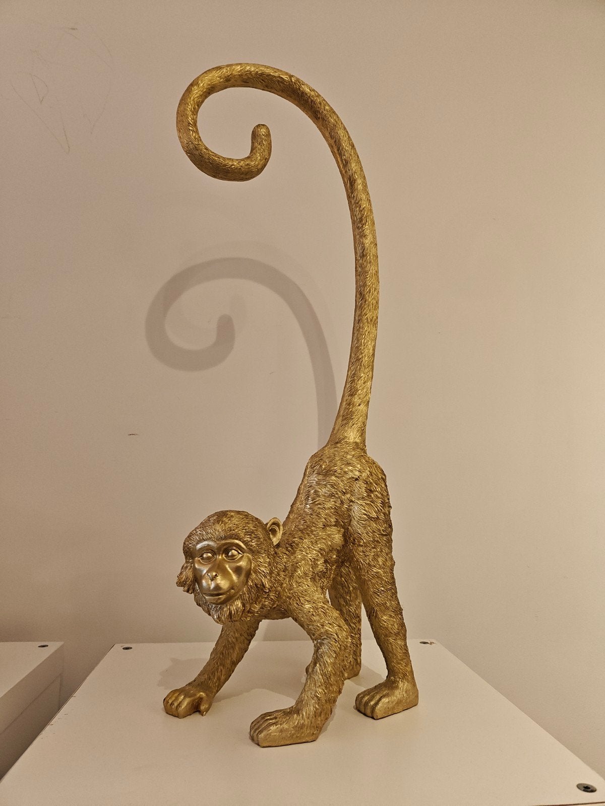 Gouden aap 65cm, Ophalen