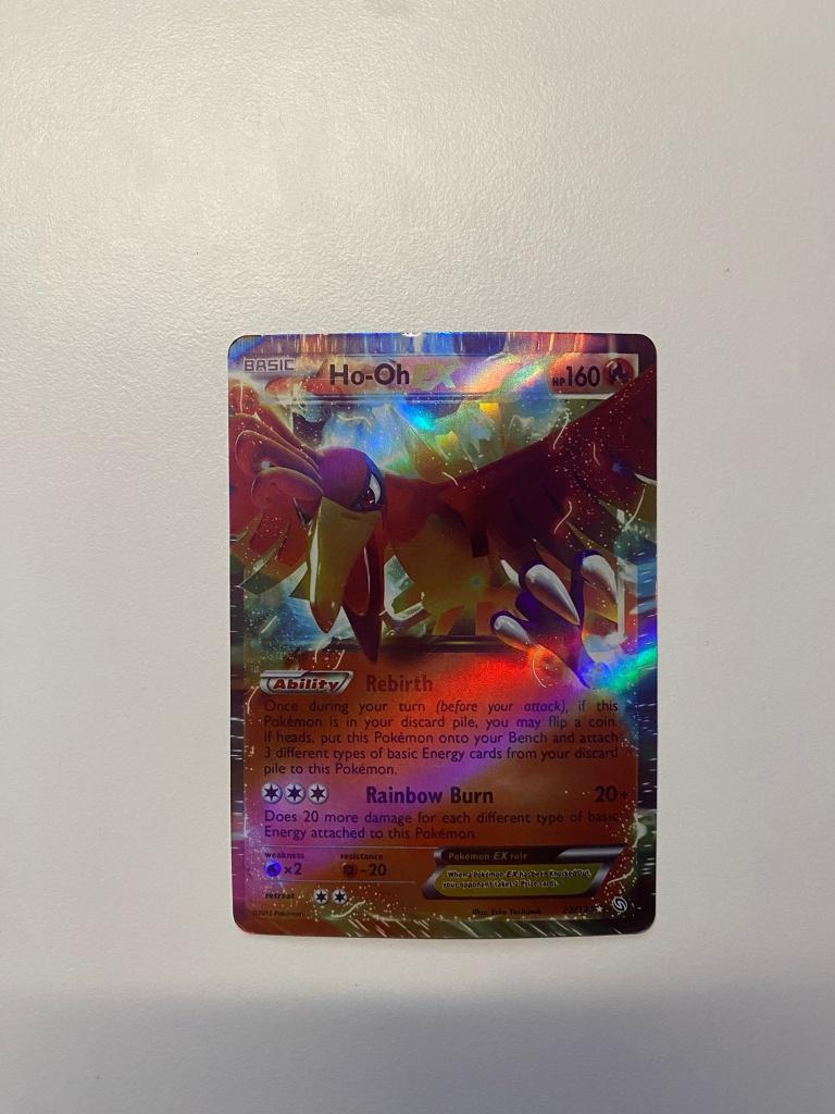 Ho-Oh EX 22/124, Ophalen, Zo goed als nieuw, Losse kaart