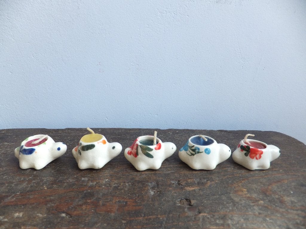gratis verzenden vintage schildpadjes lief bloem plantmotief, Verzenden