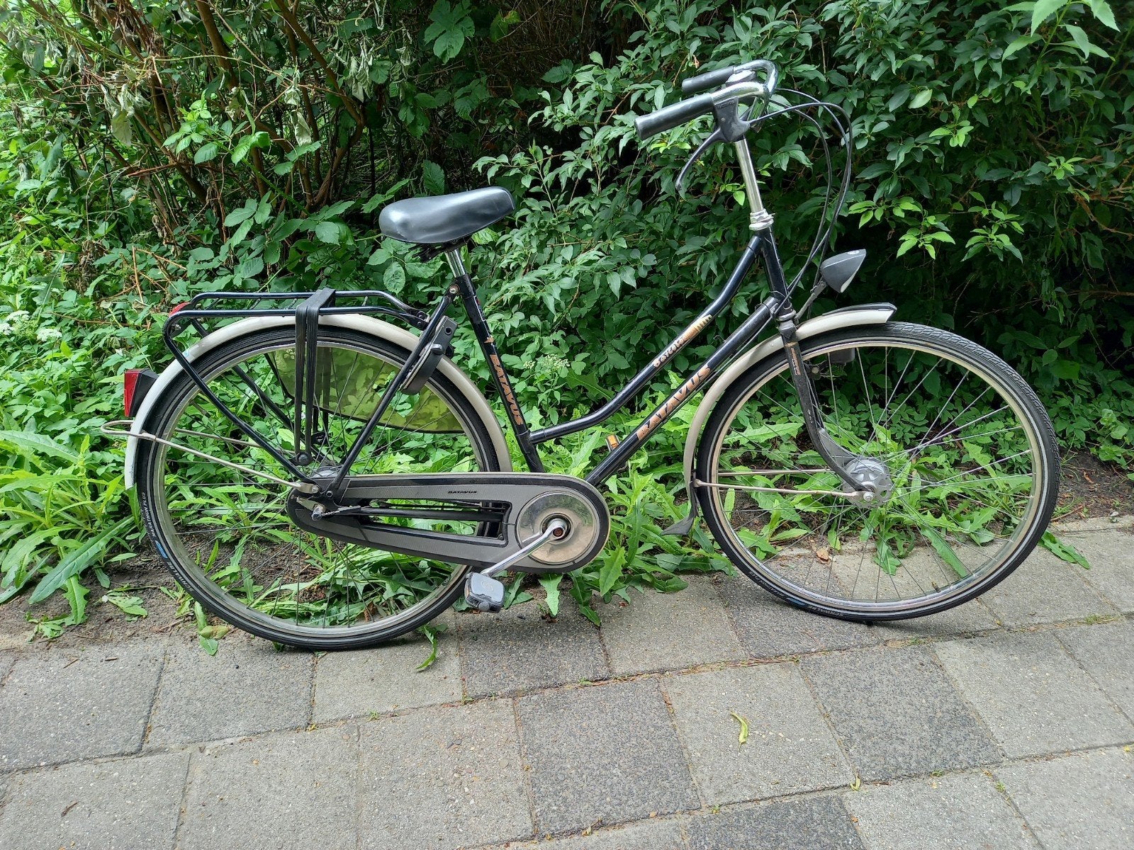 Omafiets, Ophalen, Gebruikt