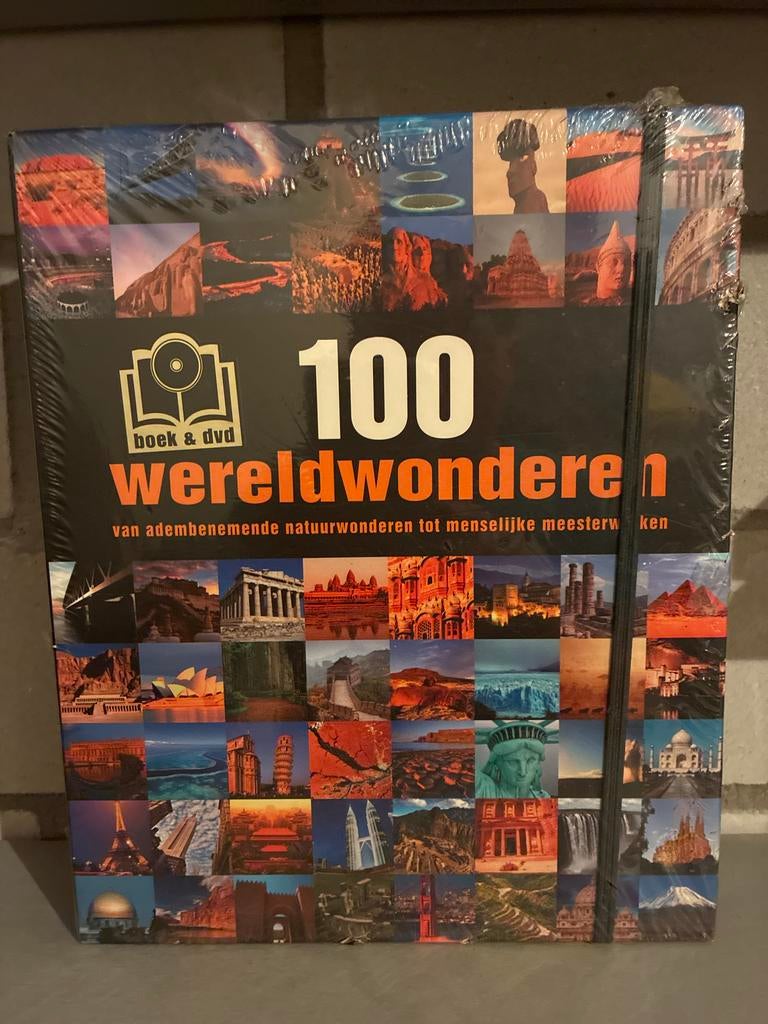 100 wereldwonderen boek & dvd, Boeken, Overige merken, Europa, Nieuw, Ophalen of Verzenden