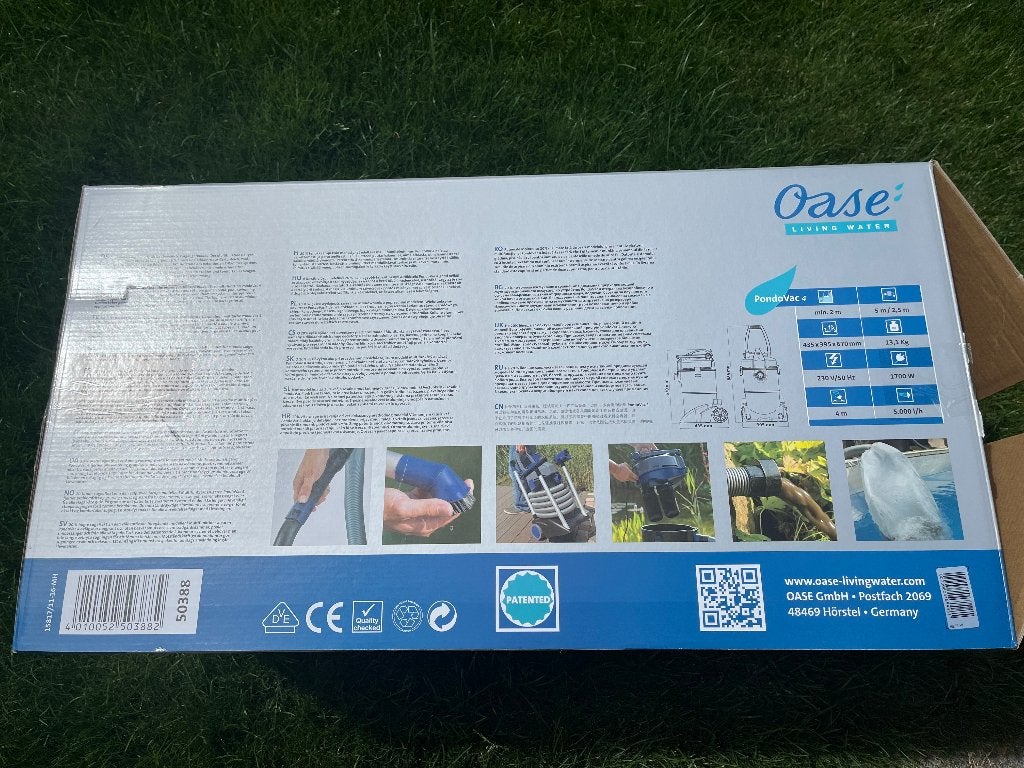 Te Koop: Vijver stofzuiger Pondo Vac 4, Ophalen, Gebruikt
