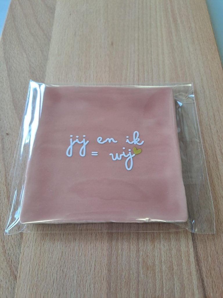 Tegeltje, Ophalen of Verzenden, Nieuw