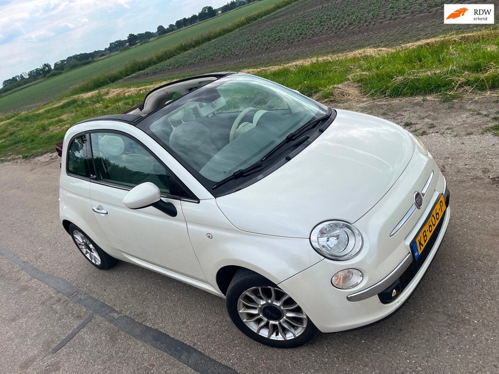 Fiat 500 C 1.2 Pop / cabrio, Auto's, Fiat, Bedrijf, Te koop, 500C, ABS, Airbags, Airconditioning, Automatische klimaatregeling