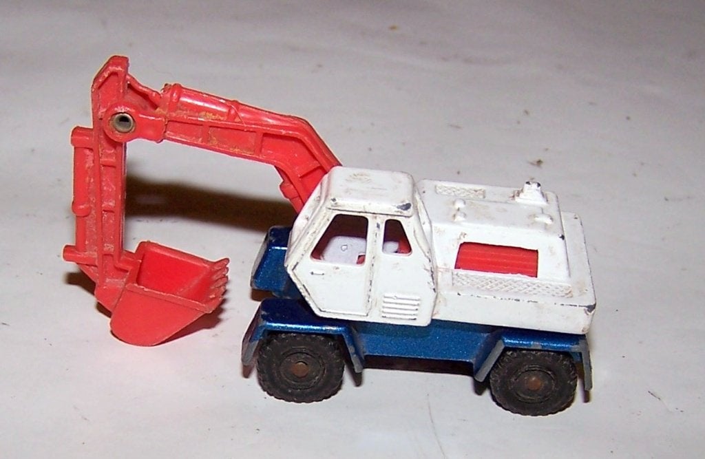 Corgi Juniors Digger. Izgs., Ophalen of Verzenden, Zo goed als nieuw, Tractor of Landbouw