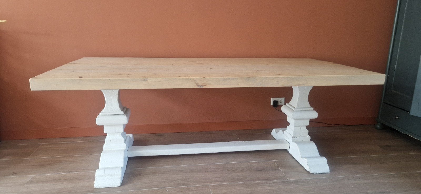 Houten eettafel, klooster tafel, Ophalen of Verzenden
