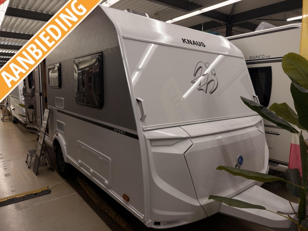 Knaus Sport 460 EU 1800 KG + Enkele Bedden, Serviceluik, Bedrijf, 5 tot 6 meter, Knaus