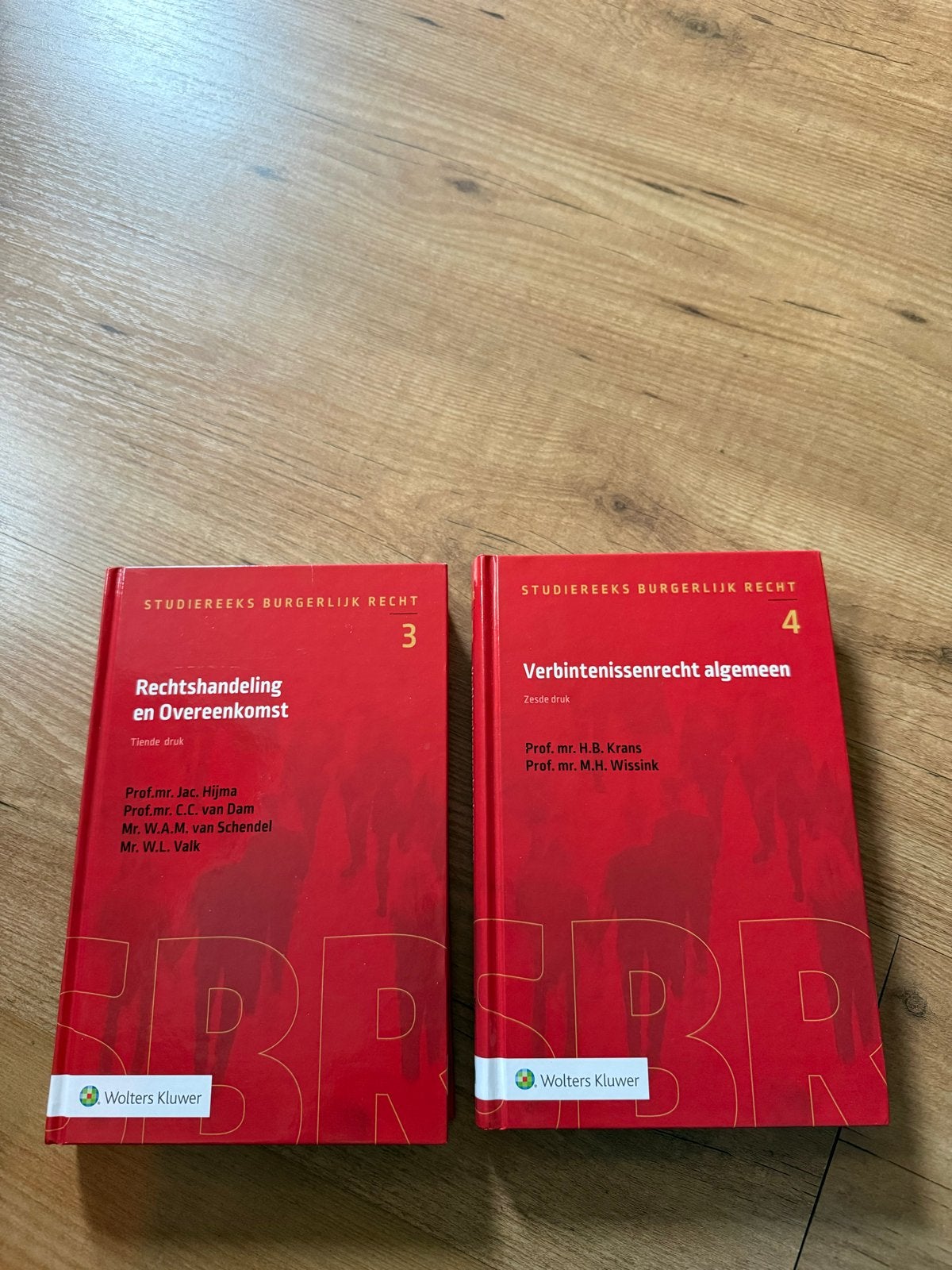 Studieboeken Burgerlijk Recht 3 & 4 - Wolters Kluwer, Boeken, Ophalen of Verzenden, Gamma, Zo goed als nieuw, WO