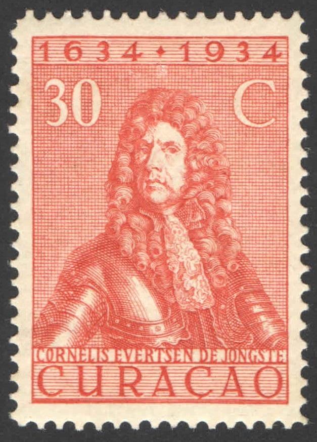 Curacao NVPH nr 117 ongebruikt Vestiging Gezag 1934, Postzegels en Munten, Ophalen of Verzenden, Postfris