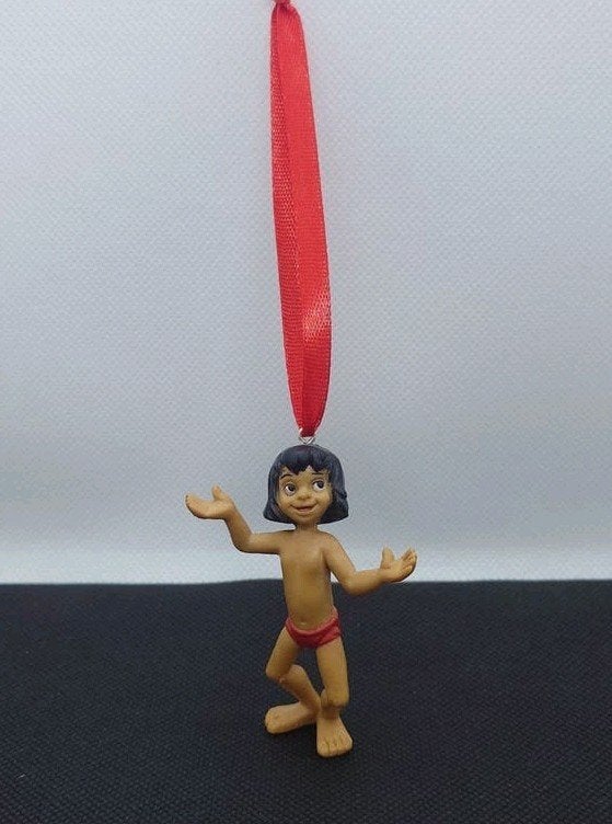 Disney Mowgli kerst ornament hanger kerstbal, Ophalen of Verzenden, Leeuwenkoning of Jungle Boek, Zo goed als nieuw