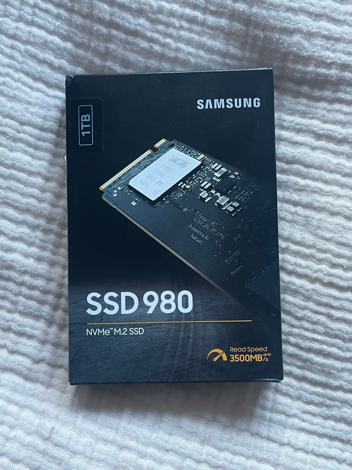 Lege doos Samsung SSD 980 NVMe M.2 SSD 1TB, Computers en Software, Harde schijven, Intern, Server, SSD, Ophalen of Verzenden