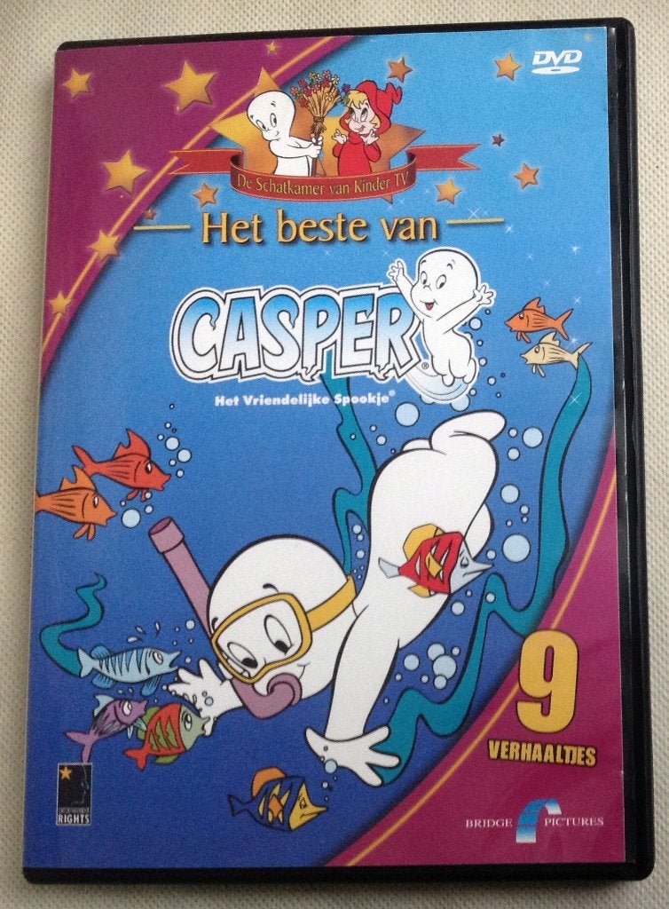 Casper Het Vriendelijke Spookje, Gebruikt, Tekenfilm, Verzenden, Nederlands