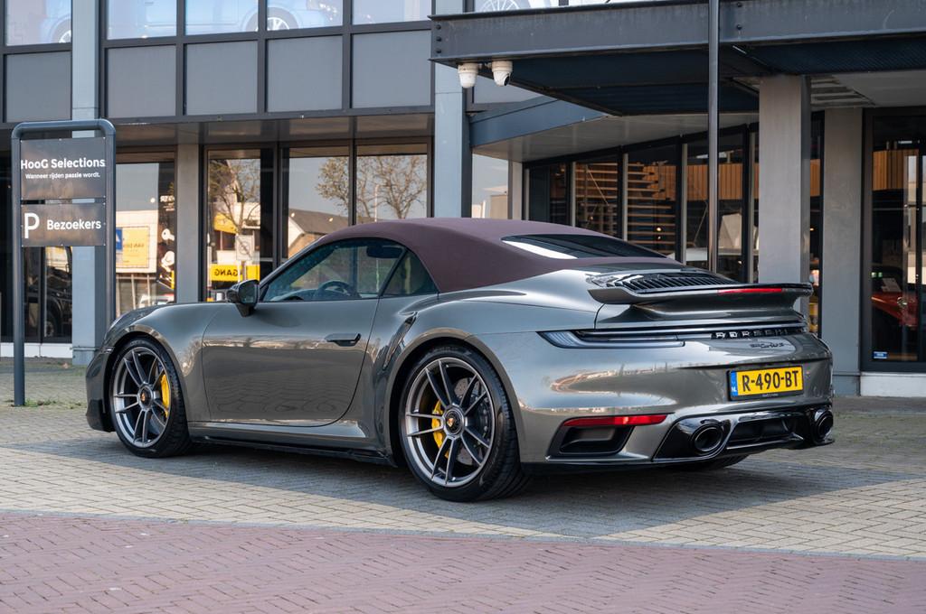 Porsche 911 Turbo S Cabriolet (bj 2021, automaat), Auto's, Porsche, Automaat, Gebruikt, Euro 6, Cabriolet