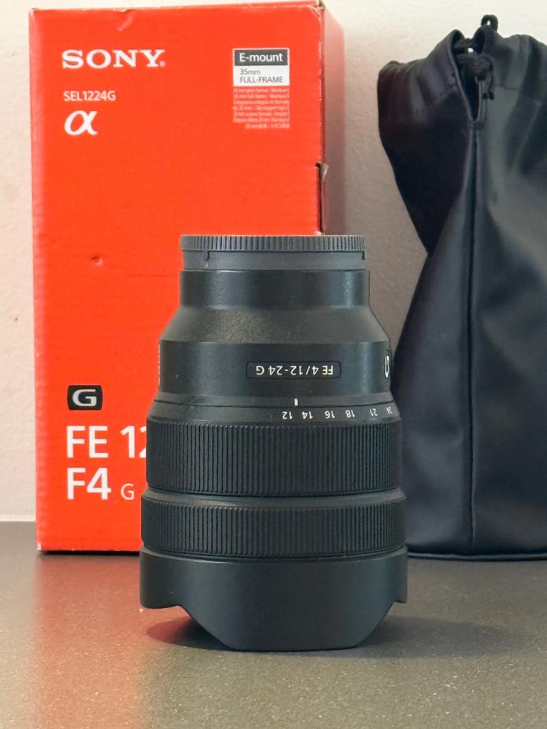 Sony 12-24 F4.0 G (SEL1224G), Ophalen, Zo goed als nieuw, Groothoeklens