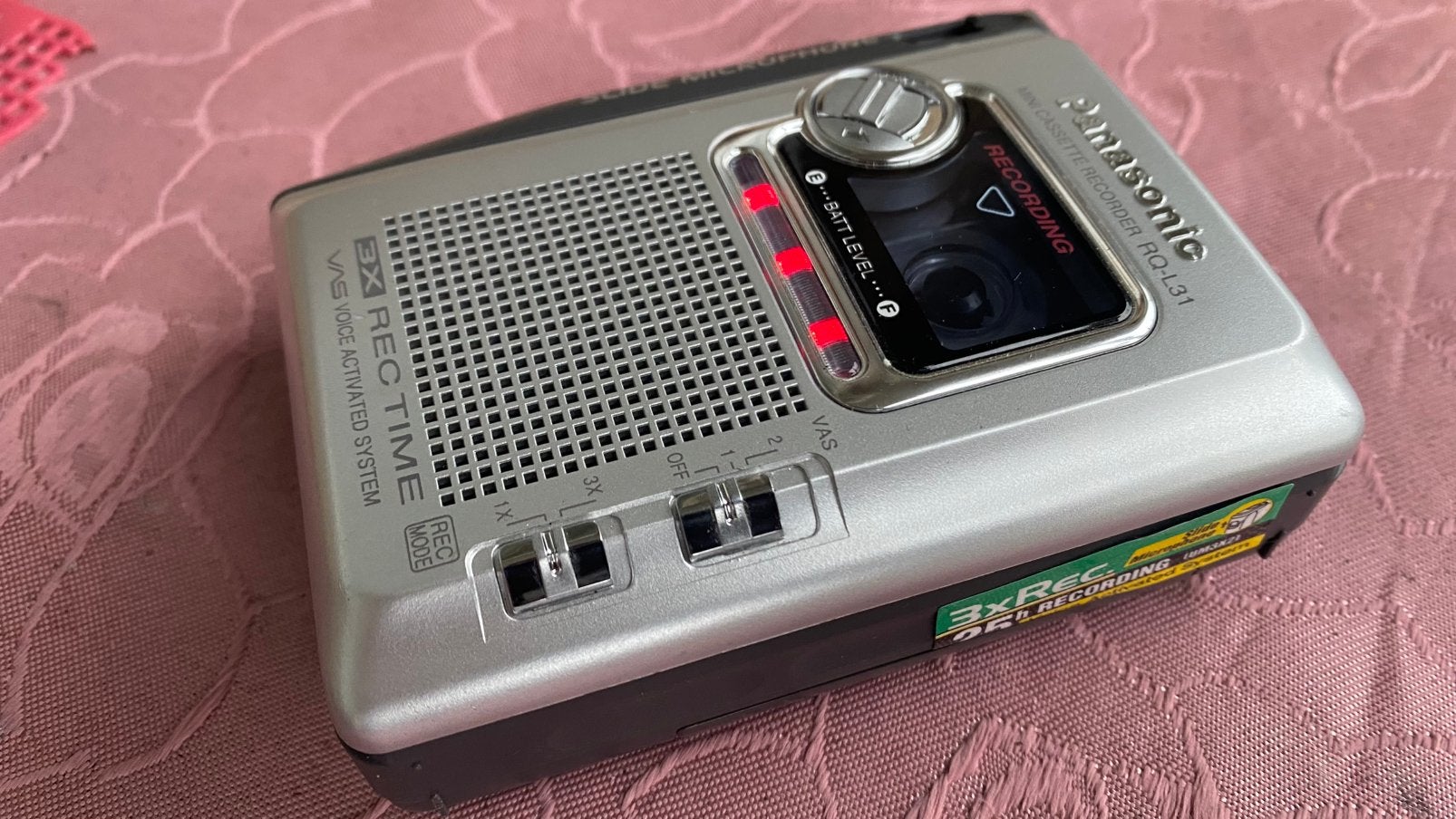 Panasonic RQ-L31 Walkman Cassette/Player/Recorder ZGAN, Ophalen