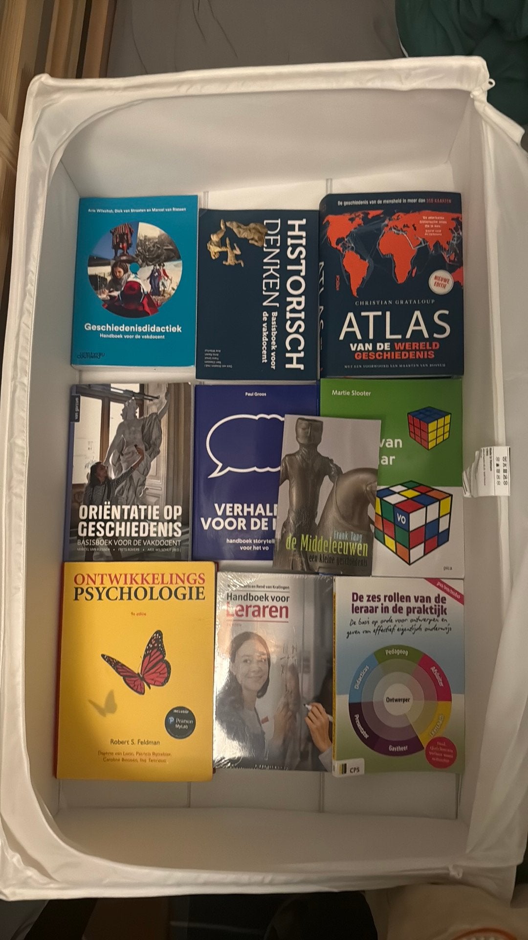 Docent geschiedenis boeken ook apart te kopen, Verzamelen, Ophalen of Verzenden, Zo goed als nieuw